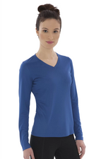 Ladies Long Sleeve Shirt - Polyester - ATC L3520LS