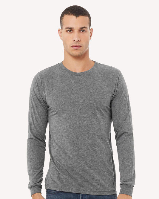 Triblend Unisex Long Sleeve Tee - BELLA + CANVAS 3513