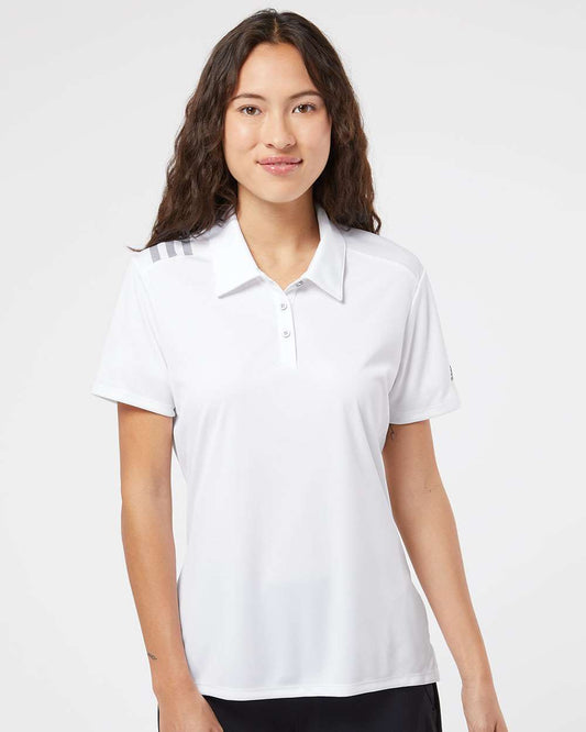 3-Stripes Shoulder Ladies Polo - Adidas A325