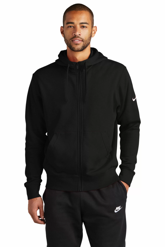 Club Fleece Sleeve Swoosh Full Zip Men’s Hoodie - Nike DR1513