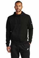 Club Fleece Sleeve Swoosh Full Zip Men's Hoodie - Nike DR1513