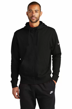 Club Fleece Sleeve Swoosh Full Zip Men s Hoodie Nike DR1513