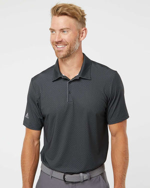 Diamond Dot Print Men’s Polo - Adidas A498
