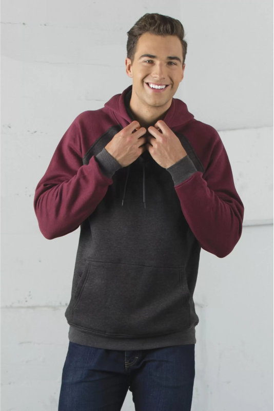 Adult Two-Tone Hoodie - Cotton/Polyester - ATC F2044