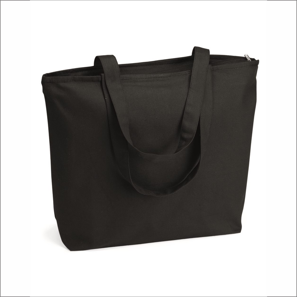 Tote Bag with Zipper - Q-Tees - Q611