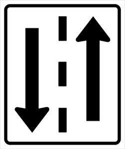 Two-Way Traffic Sign MUTCDC RB-24