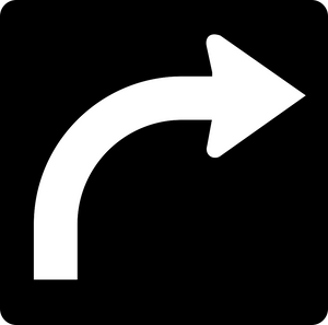 Right Turn Only Lane Sign MUTCDC RB-41R