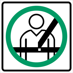 Seat Belt Sign MUTCDC RC-6