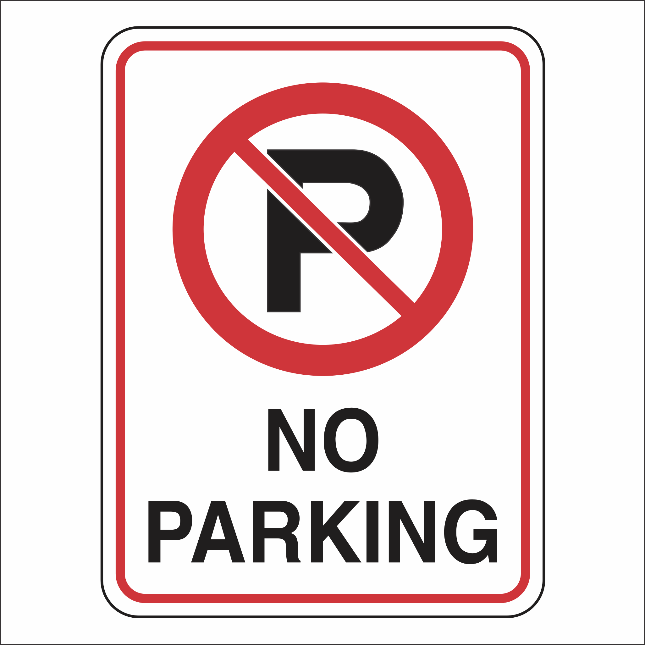 No Parking - Sign
