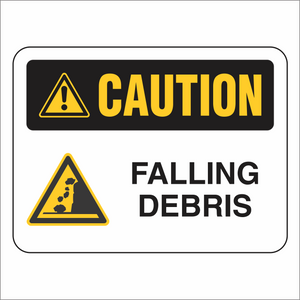 Falling Debris - Caution - Sign