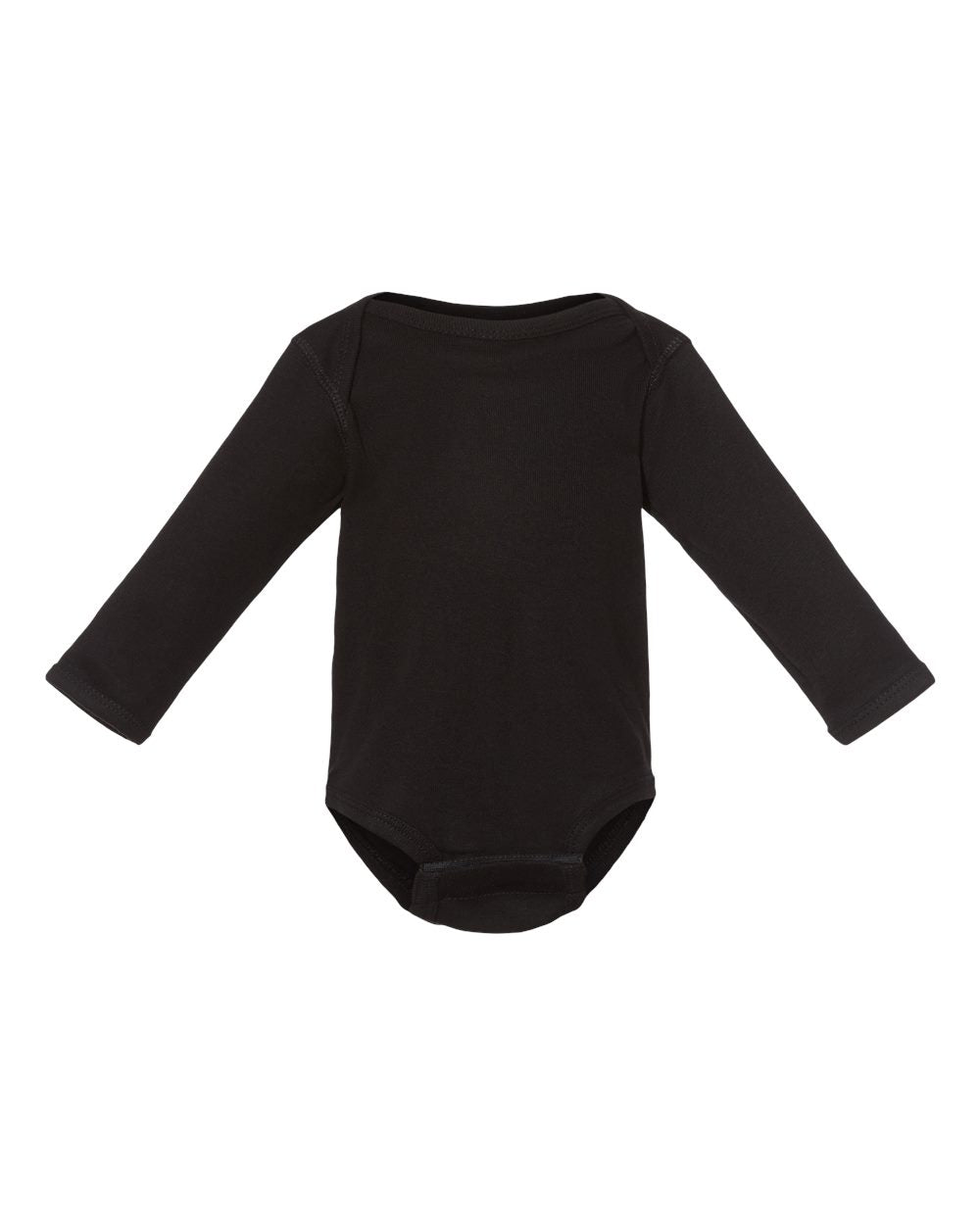 Infant Long Sleeve Baby Rib Bodysuit - Rabbit Skins 4411