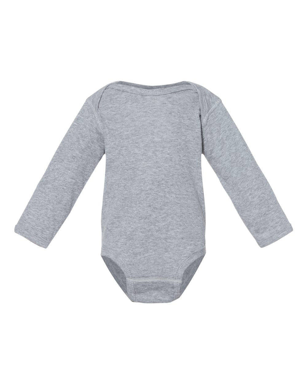 Infant Long Sleeve Baby Rib Bodysuit - Rabbit Skins 4411