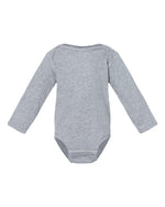 Infant Long Sleeve Baby Rib Bodysuit - Rabbit Skins 4411