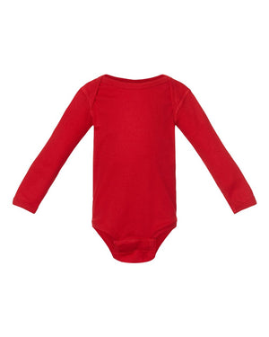 Infant Long Sleeve Baby Rib Bodysuit - Rabbit Skins 4411