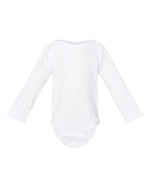 Infant Long Sleeve Baby Rib Bodysuit - Rabbit Skins 4411