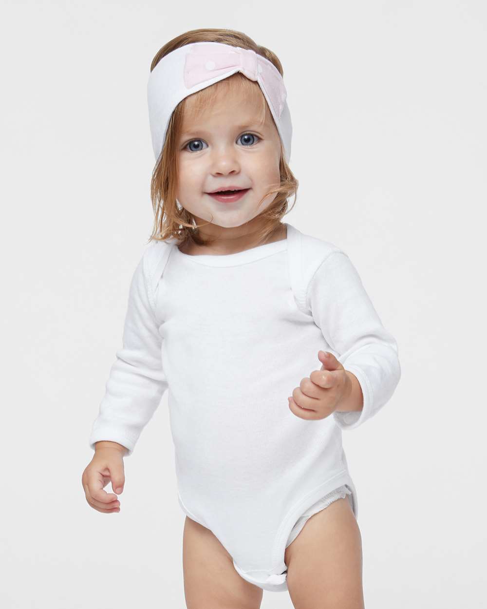 Infant Long Sleeve Baby Rib Bodysuit - Rabbit Skins 4411