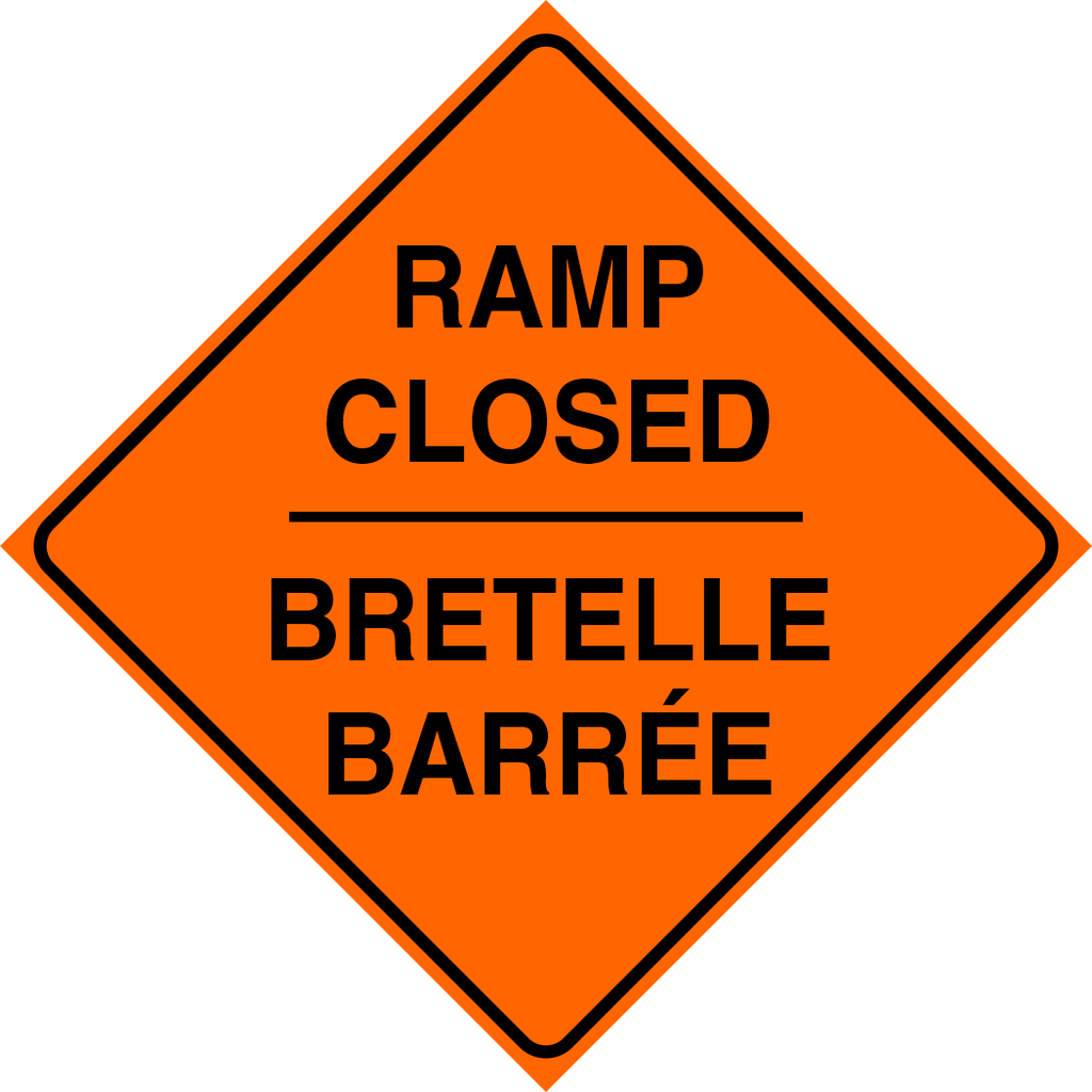Ramp Closed Sign MUTCDC TC-66B