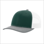 Trucker Hats | Moonlit Fly Fishing Heather Grey/Dark Green (Richardson Style 112)