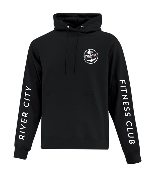 River City Fitness - Unisex Hoodie - Printed Sleeves
