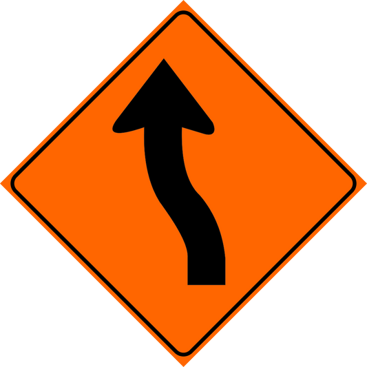 Road Realignment Left Sign MUTCDC TC-15L