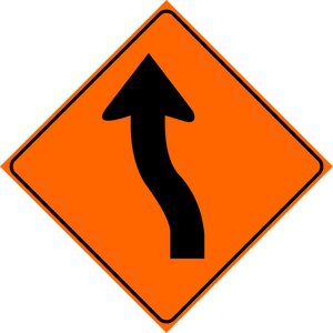 Road Realignment Left Sign MUTCDC TC-15L