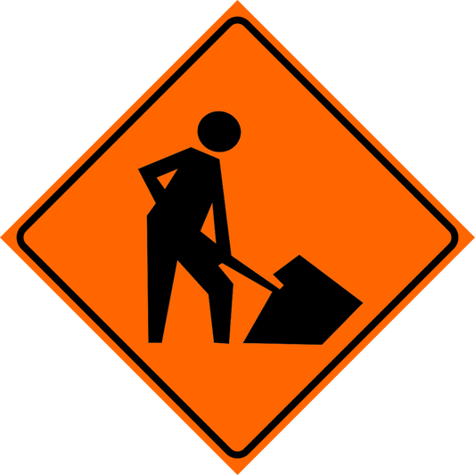Road Work Sign MUTCDC TC-2