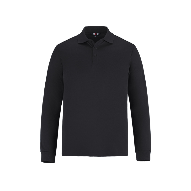 Birdie - Long Sleeve Pique Mesh Men’s Polo - CX2 S05737