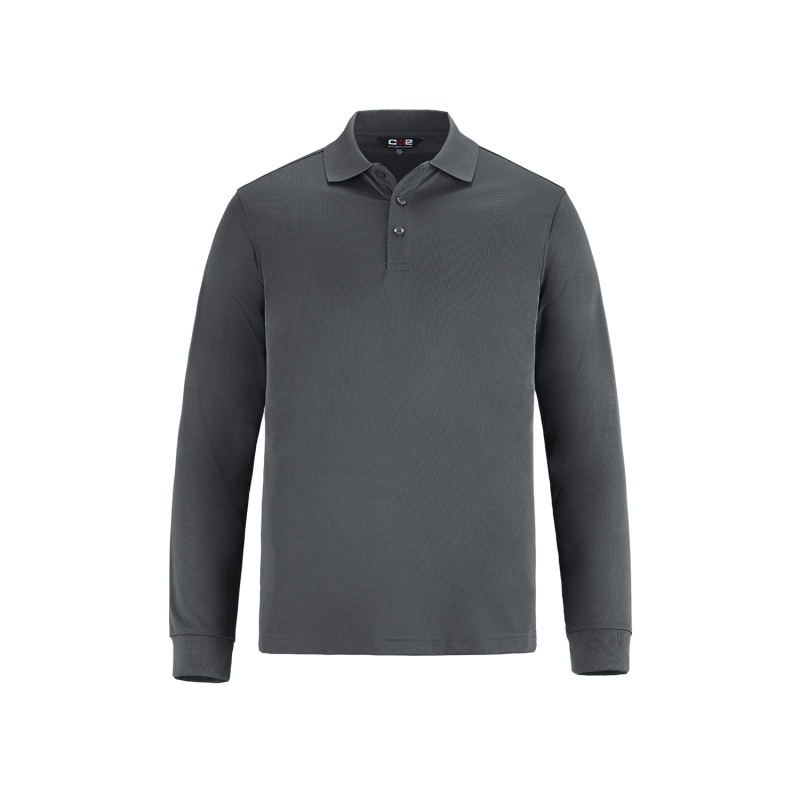 Birdie - Long Sleeve Pique Mesh Men’s Polo - CX2 S05737
