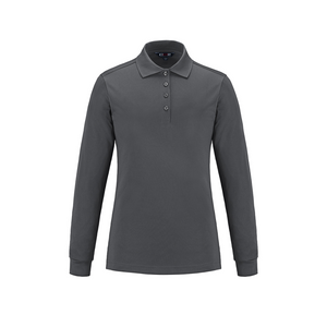 Birdie - Long Sleeve Pique Mesh Ladies Polo - CX2 S05738