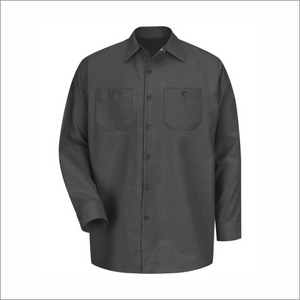 Adult Dress Shirt Charcoal - Long Sleeve - SP14