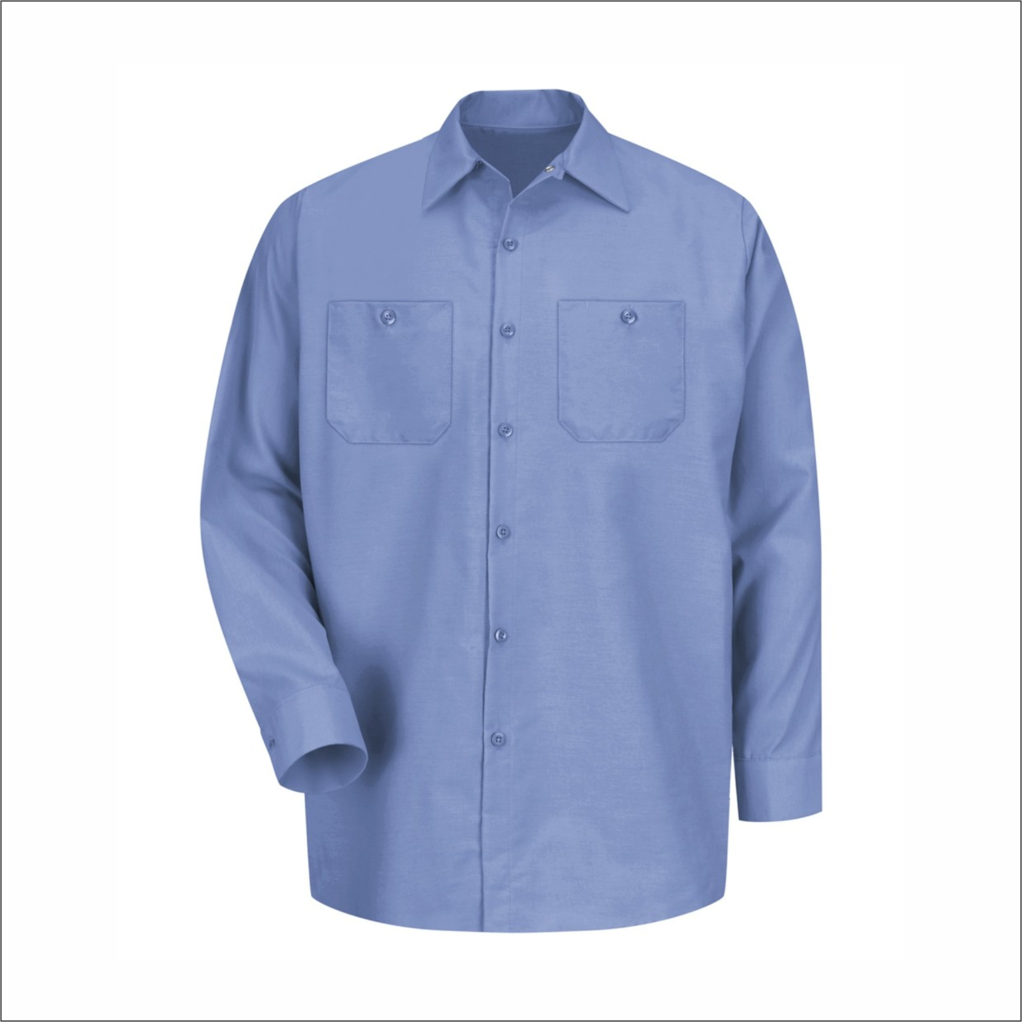 Adult Dress Light Blue Shirt - Long Sleeve - SP14