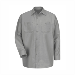 Adult Dress Light Grey Shirt - Long Sleeve - SP14