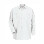Adult Dress White Shirt - Long Sleeve - SP14