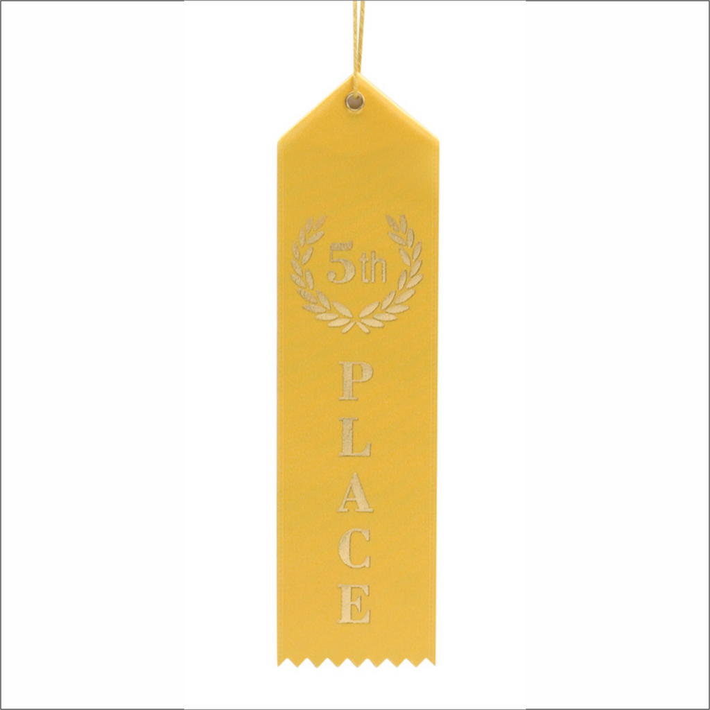 Fifth Place Ribbons - Pack of 25 - SR-1000 series