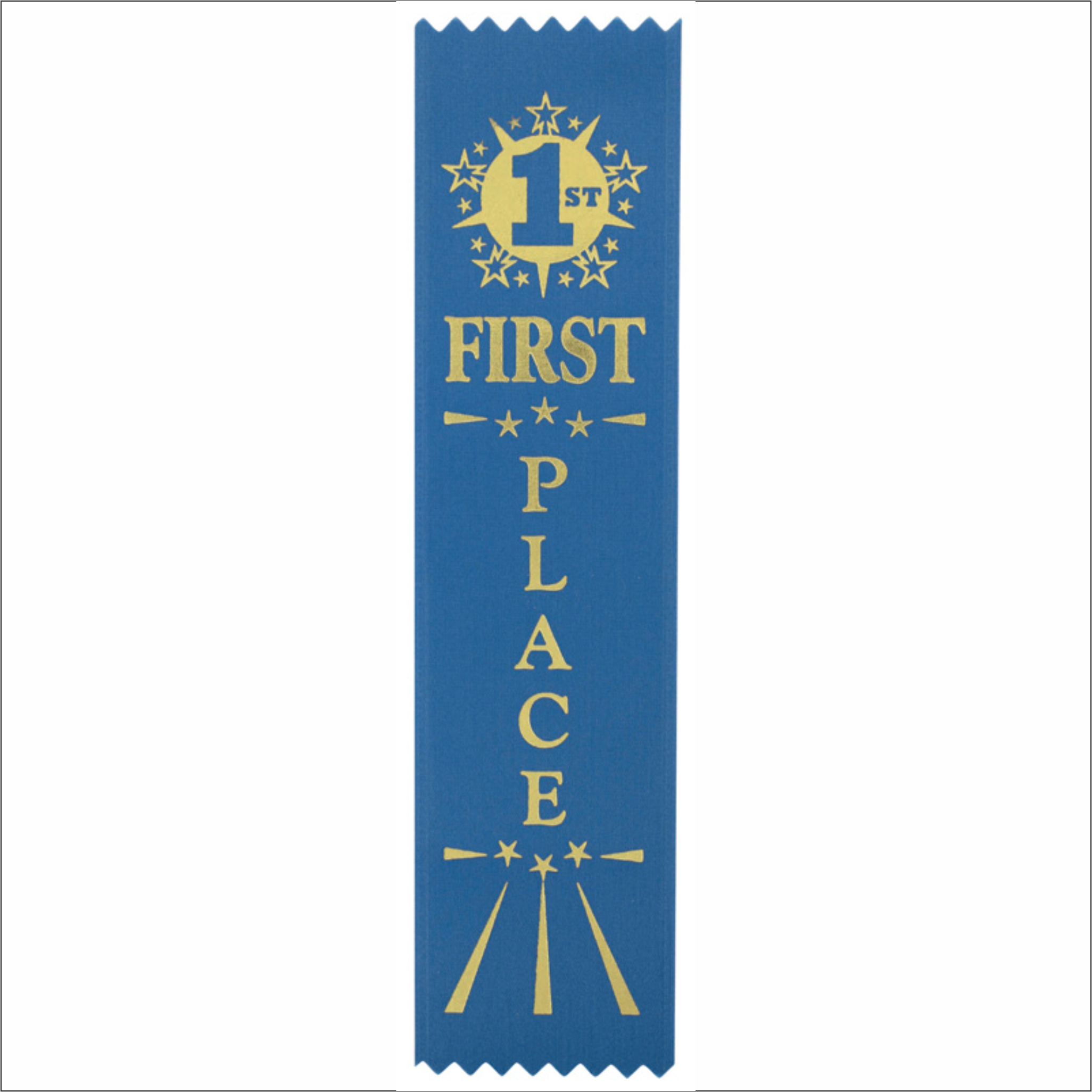 First Place Ribbons - Pack of 25 - SR-200 series