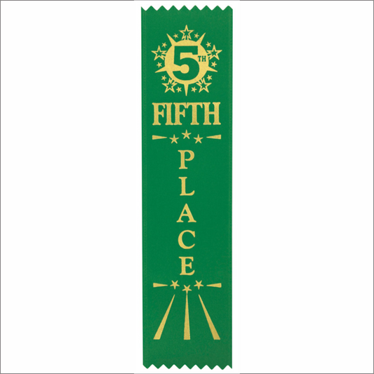 Fifth Place Ribbons - Pack of 25 - SR-200 series