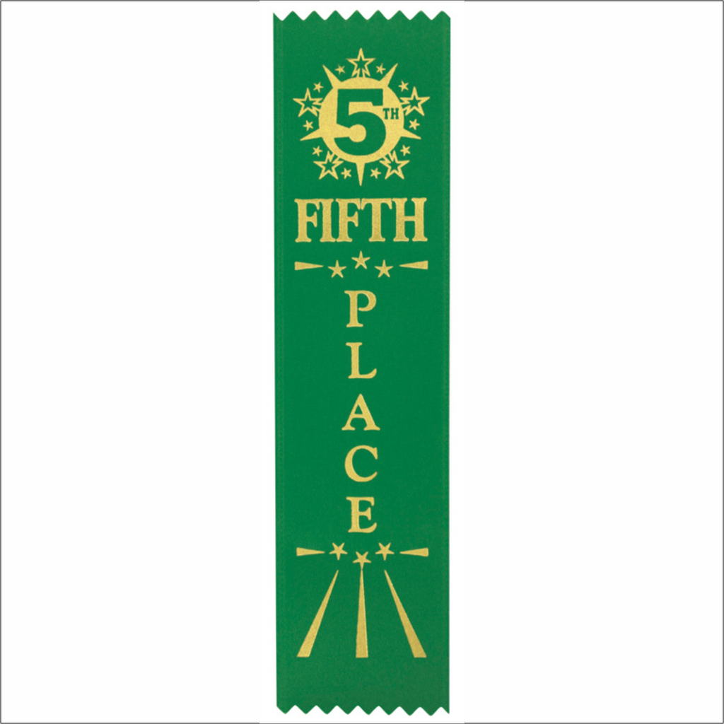 Fifth Place Ribbons - Pack of 25 - SR-200 series