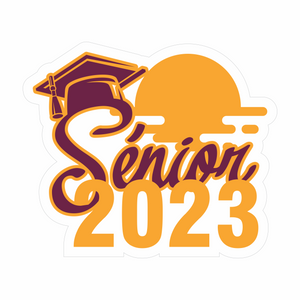 Graduation Decals - 8" wide - Senior 2023 by School