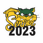 Graduation Decals - 8" wide - Senior 2023 by School