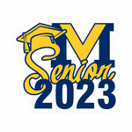 Graduation Decals - 8" wide - Senior 2023 by School