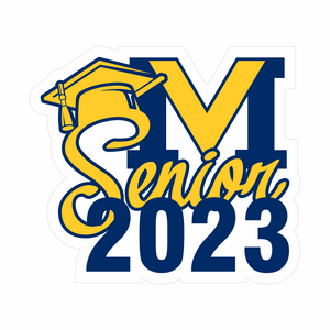 Graduation Decals - 8’’ wide - Senior 2023 by School