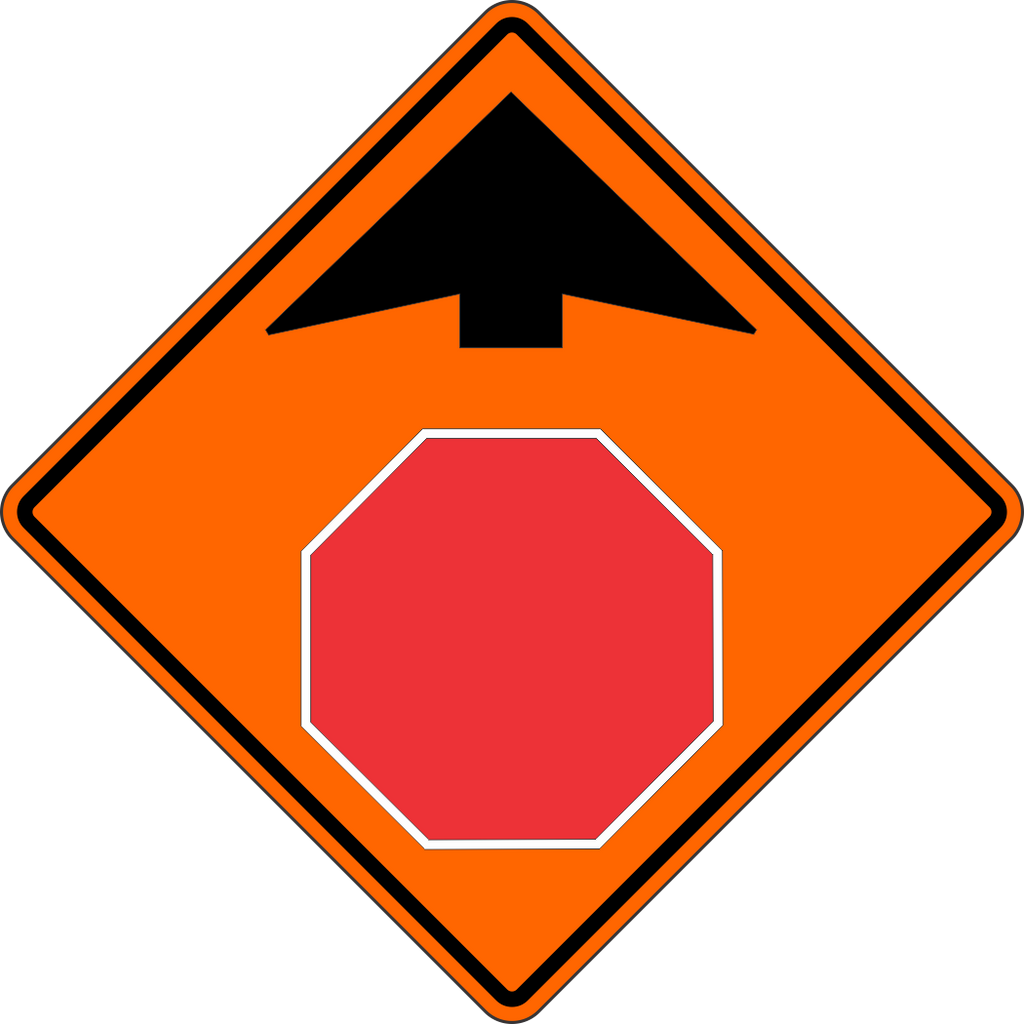 Stop Ahead Sign MUTCDC TC-107S