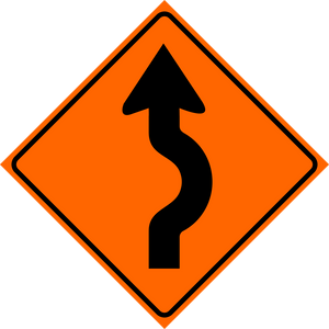 Road Diversion Right Sign MUTCDC TC-13R