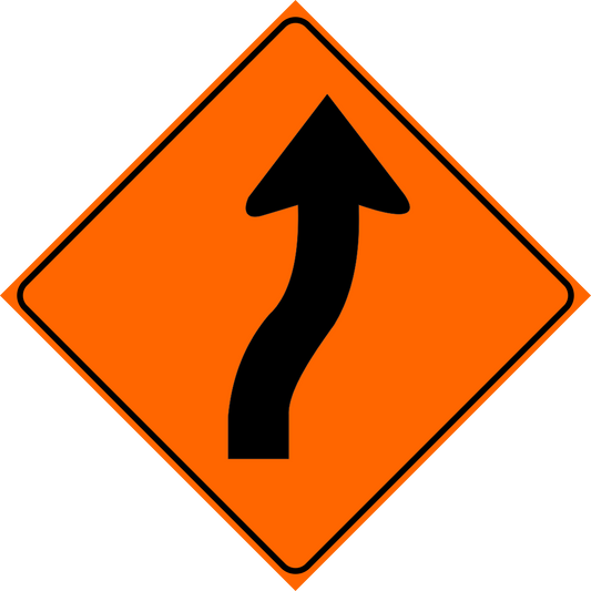 Road Realignment Right Sign MUTCDC TC-15R