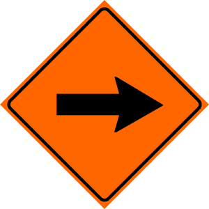 Right Arrow Sign MUTCDC TC-7R