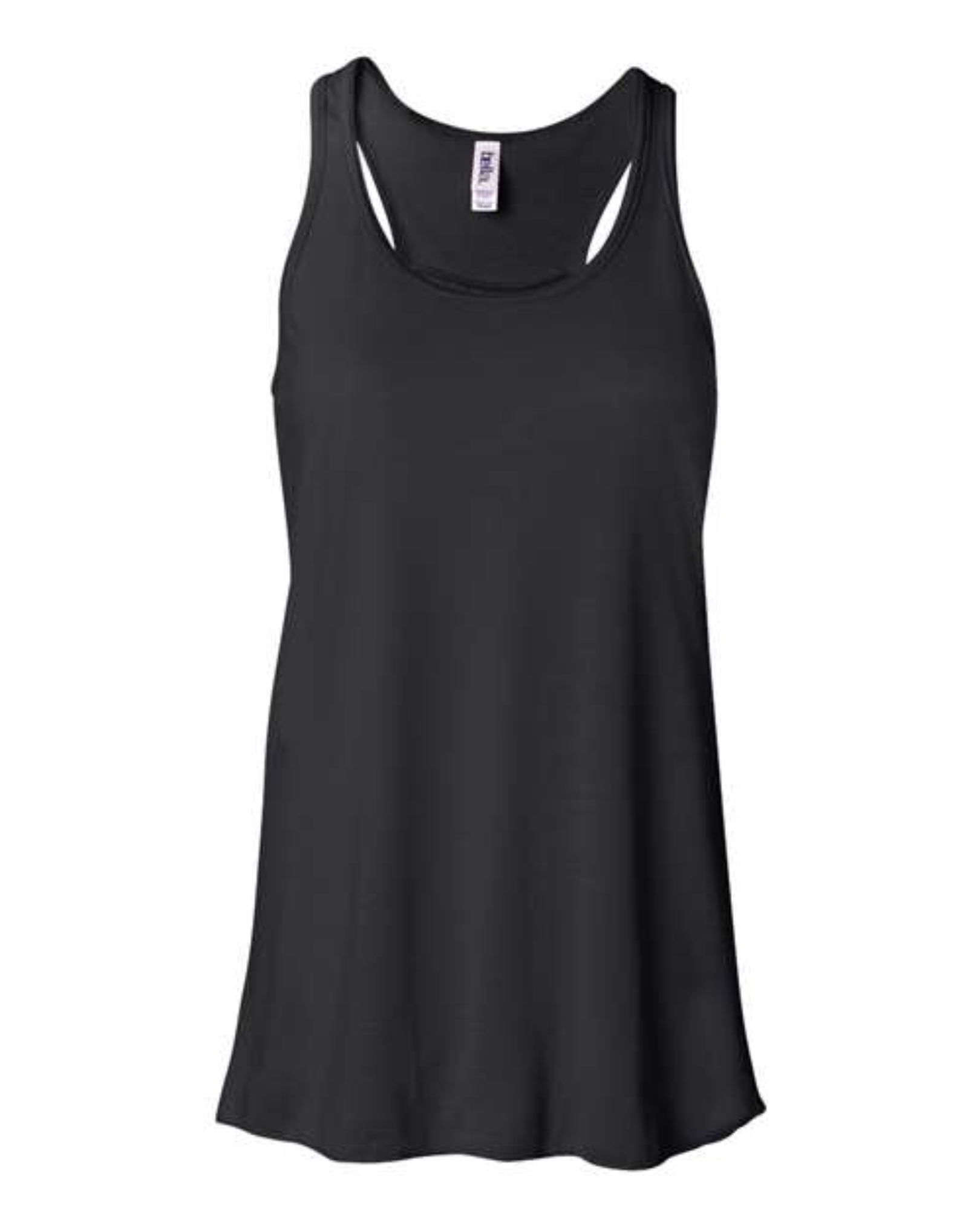 Women s Flowy Racerback Tank Bella 8800 River Signs