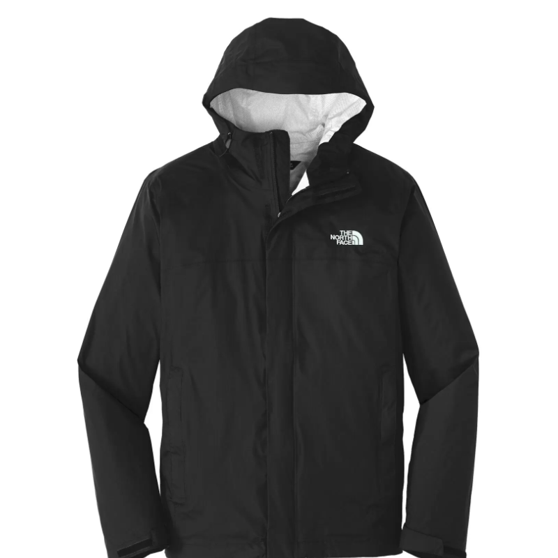 North face top rain trench