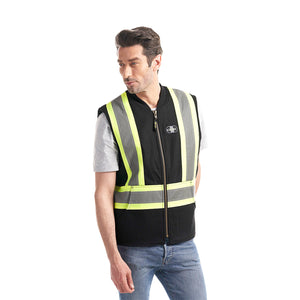 Titan - Hi-Vis Men's Vest with Sherpa Lining - CX2 L01295