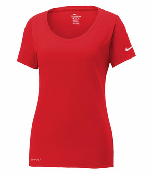Dri Fit Cotton Polly Scoop Neck Ladies Tee Nike NKBQ5234