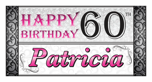 Birthday Banner - Patricia